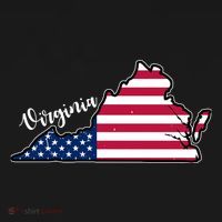 Virginia United States Map Ornament thumb 1