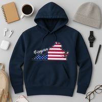 Virginia United States Map Hoodie thumb 3