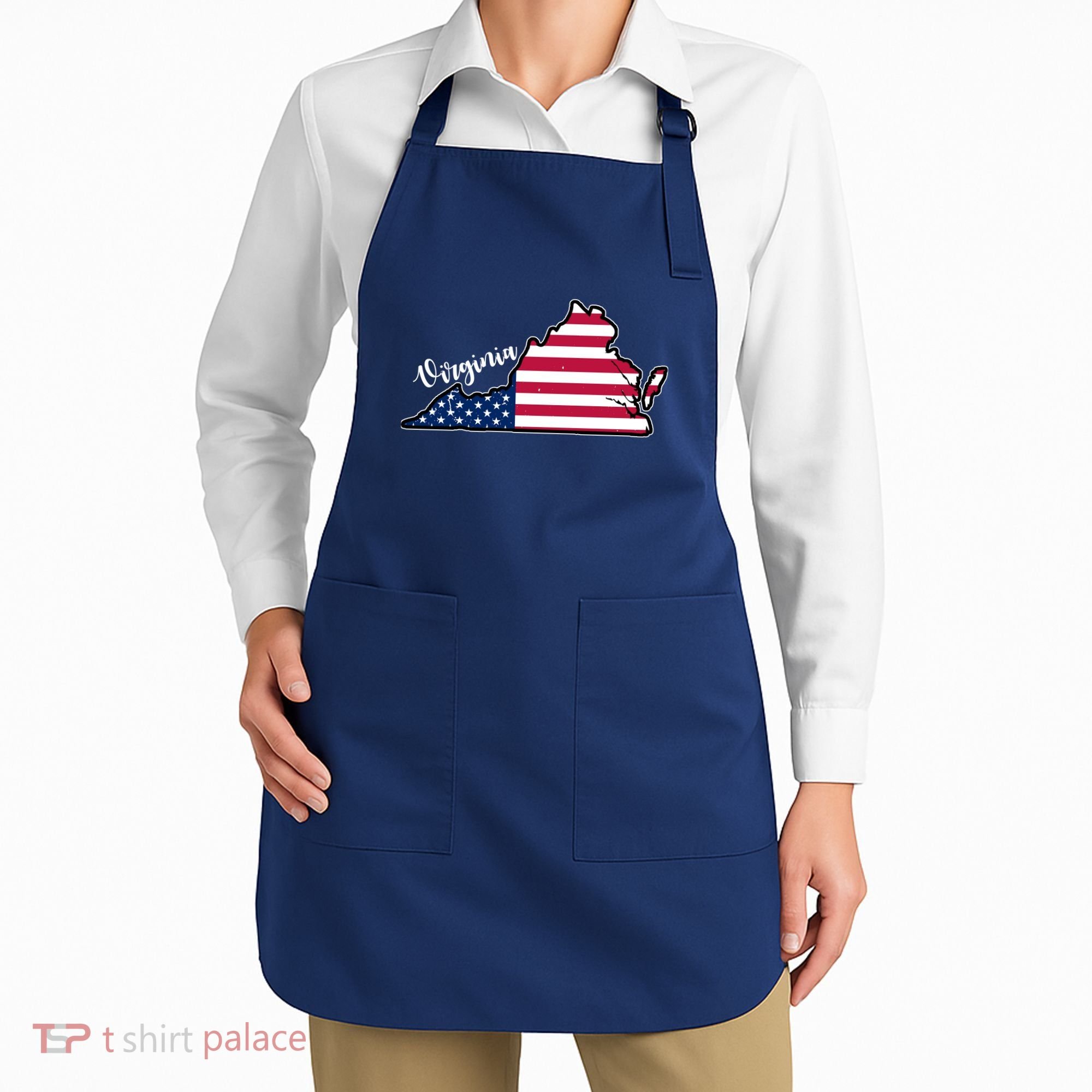 Virginia United States Map Apron