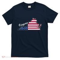 Virginia United States Map T-Shirt thumb 0