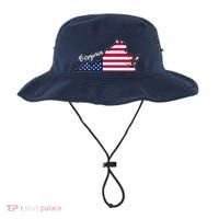Virginia United States Map Bucket Hat thumb 0