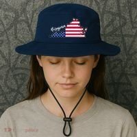 Virginia United States Map Bucket Hat thumb 3