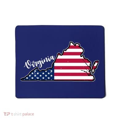 Virginia United States Map Mousepad