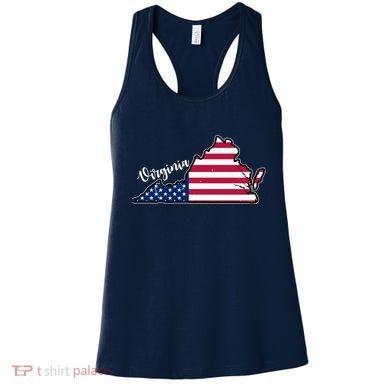 Virginia United States Map Women's Tank Top