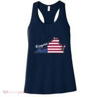 Virginia United States Map Women's Tank Top thumb 0