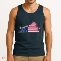 Virginia United States Map Tank Top thumb 3