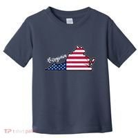 Virginia United States Map Toddler T-Shirt thumb 0