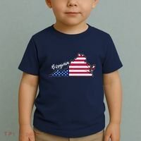Virginia United States Map Toddler T-Shirt thumb 2