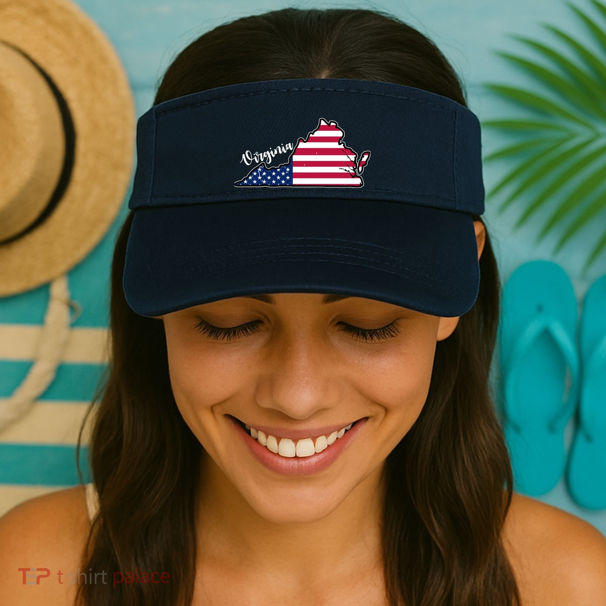 Virginia United States Map Visor