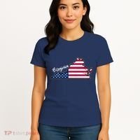 Virginia United States Map Women's T-Shirt thumb 4
