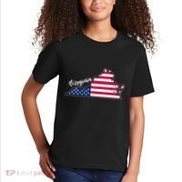 Virginia United States Map Kids T-Shirt thumb 2