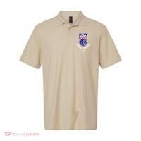 Volleyball USA Support The Team USA Flag Beach T Polo thumb 0