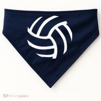 Volleyball Unisex T USA-Made Doggie Bandana thumb 0