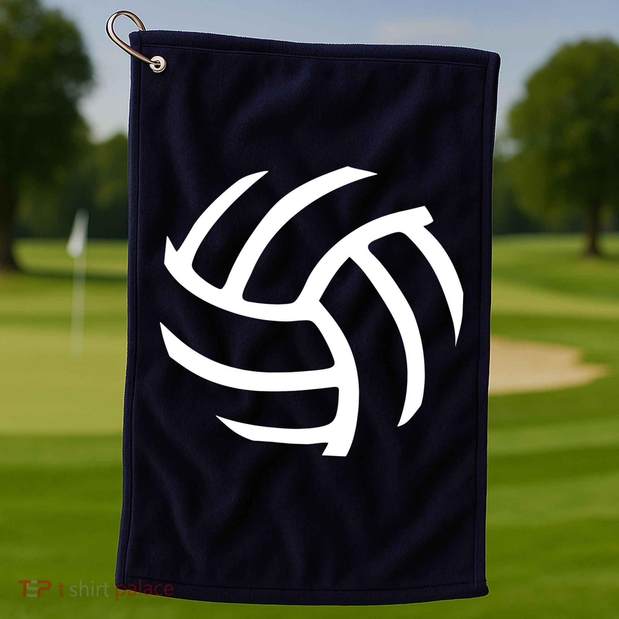 Volleyball Unisex T Golf Towel