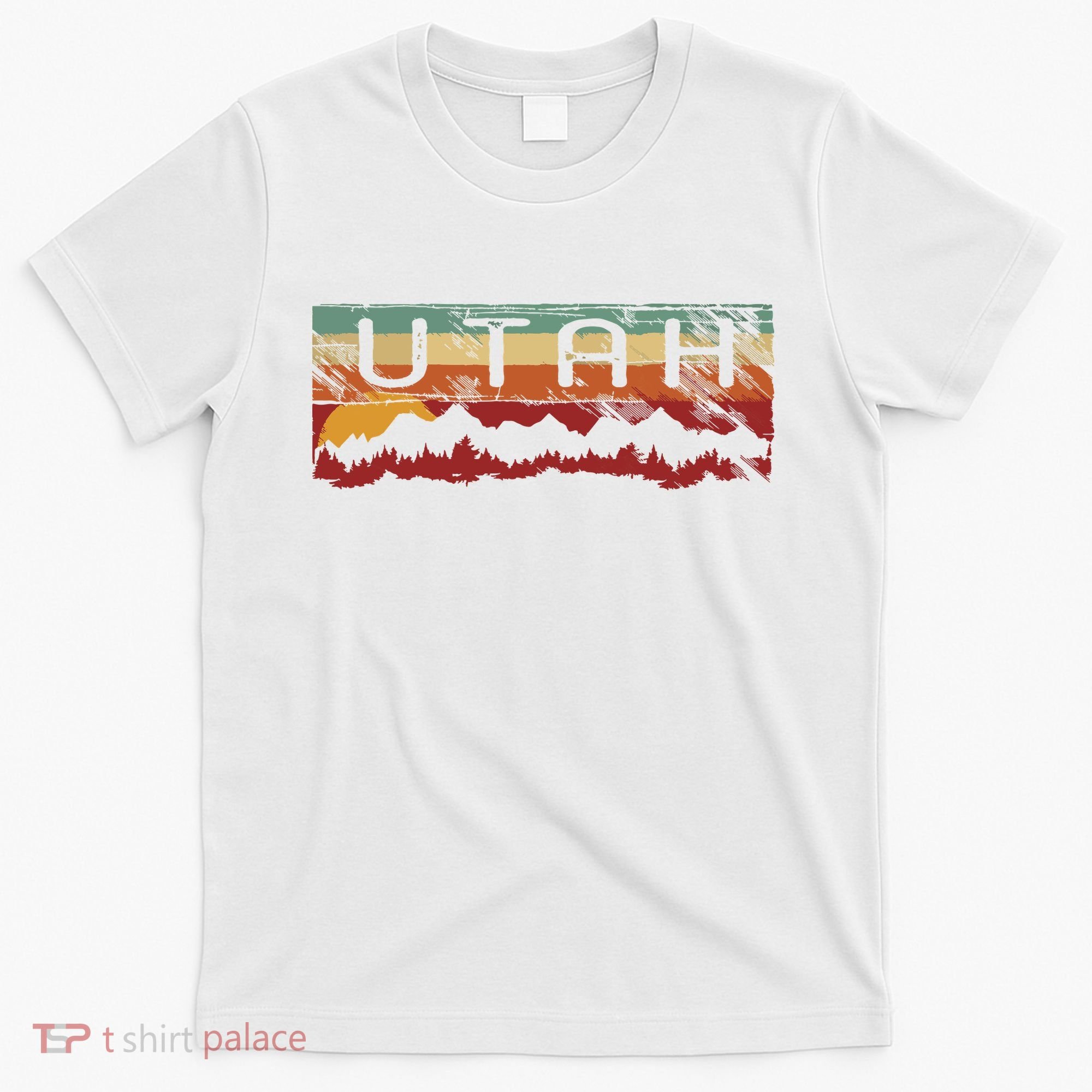 Vintage Utah Utah Hiking T T-Shirt