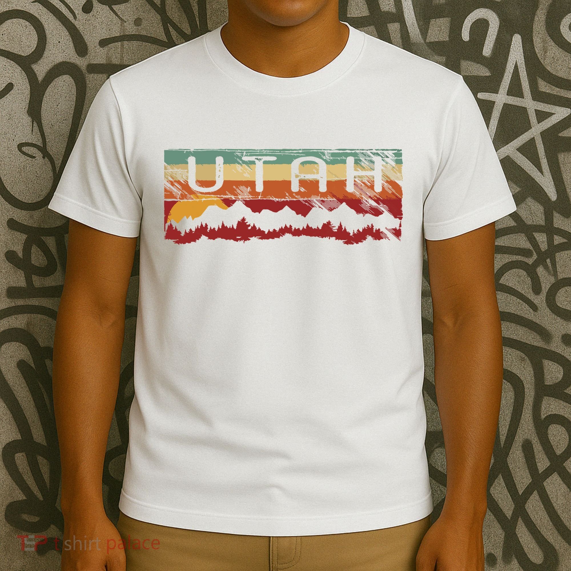Vintage Utah Utah Hiking T T-Shirt