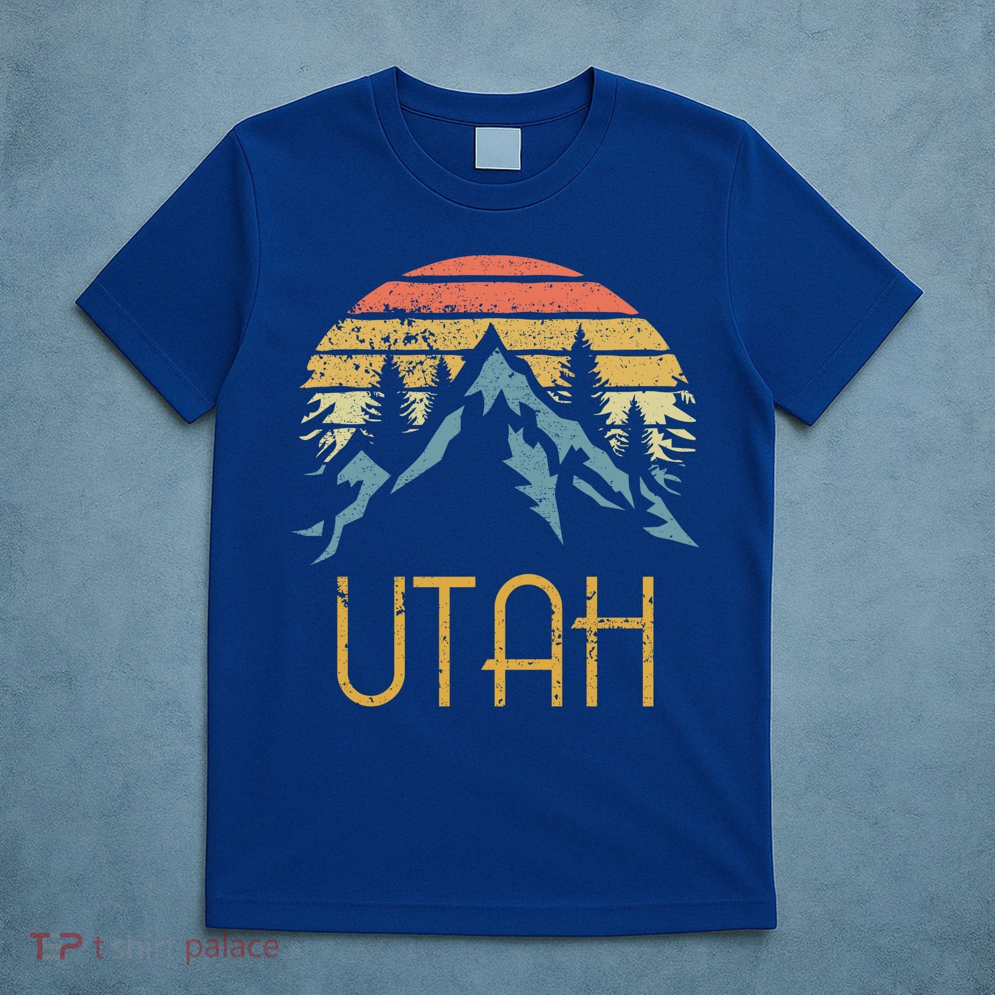 Vintage Ut Utah Mountains Outdoor Adventure Gift T-Shirt