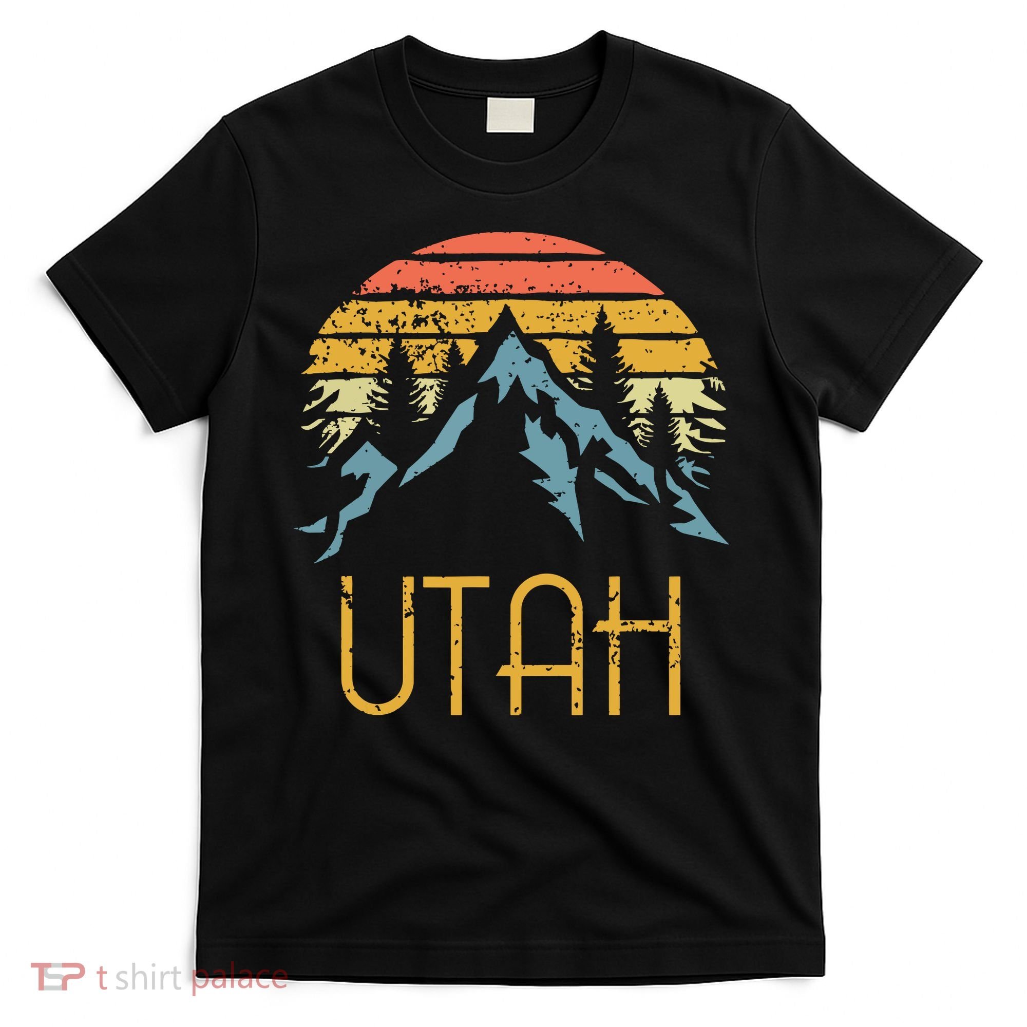 Vintage Ut Utah Mountains Outdoor Adventure T-Shirt