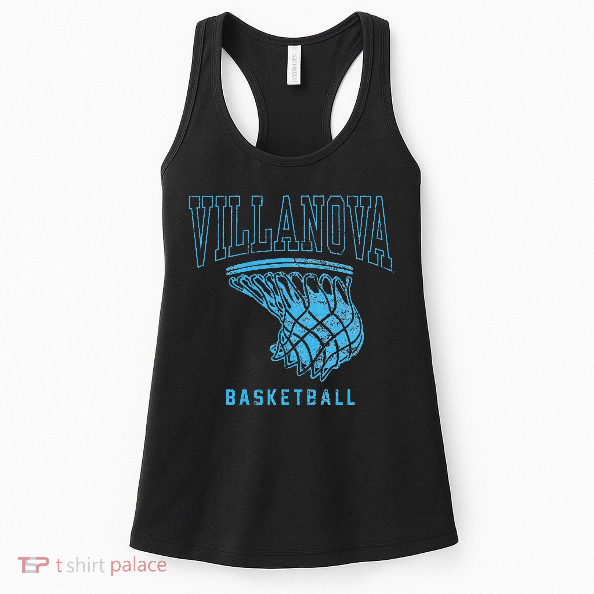 Villanova University Wildcats Basketball Hoop Women's Tank Top