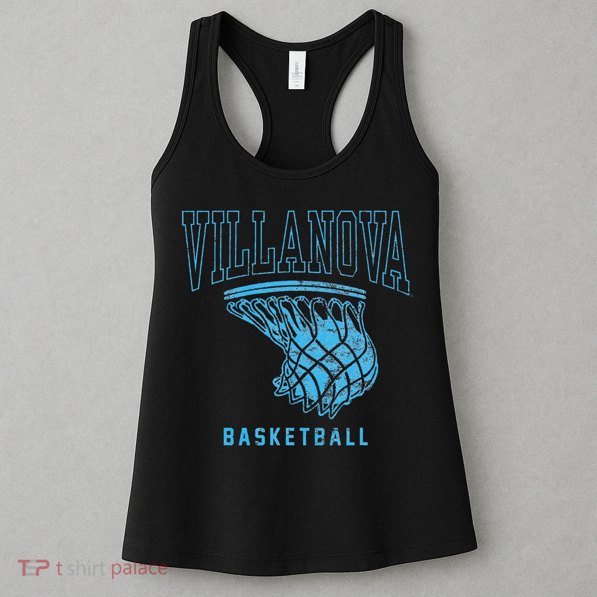 Villanova University Wildcats Basketball Hoop Women's Tank Top