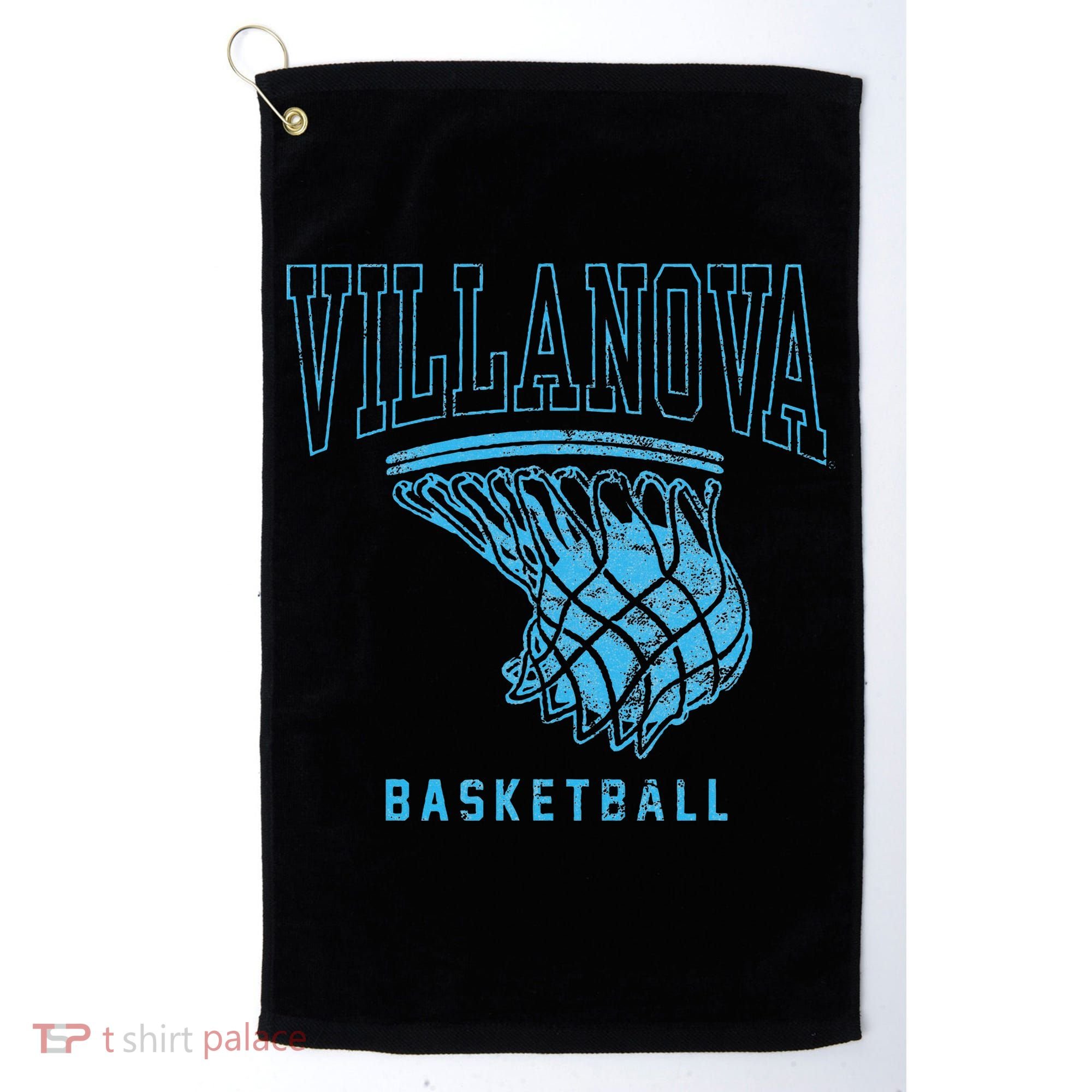Villanova University Wildcats Basketball Hoop Golf Towel
