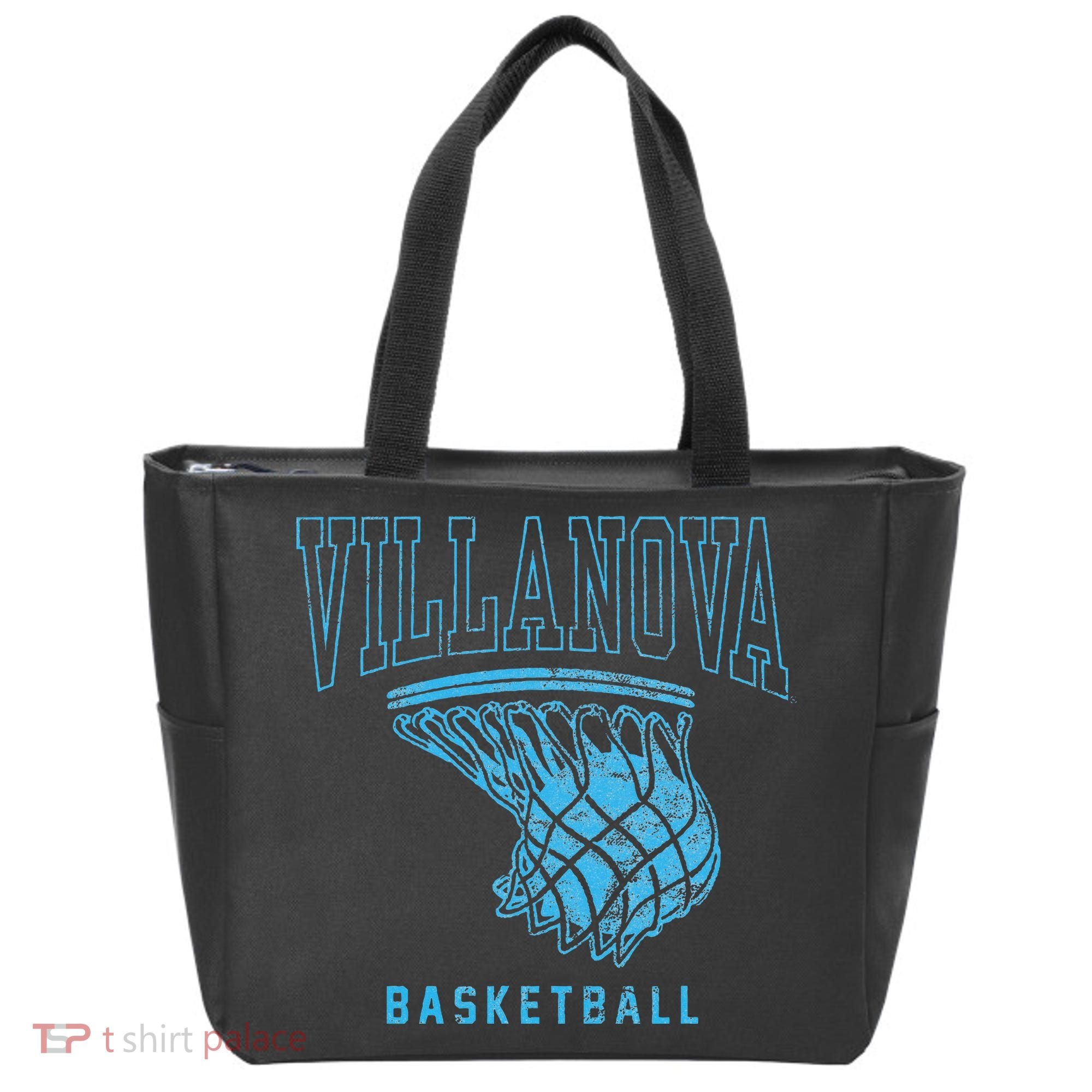 Villanova University Wildcats Basketball Hoop Tote Bag
