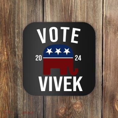 Vote Vivek 2024 Republican Election Coaster