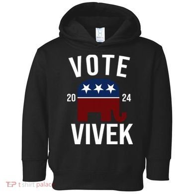 Vote Vivek 2024 Republican Election Toddler Hoodie
