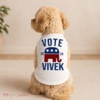 Vote Vivek 2024 Republican Election Doggie Tank thumb 2