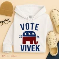 Vote Vivek 2024 Republican Election Hoodie thumb 4