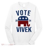 Vote Vivek 2024 Republican Election Long Sleeve Shirt thumb 0