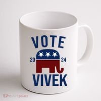 Vote Vivek 2024 Republican Election Coffee Mug thumb 1