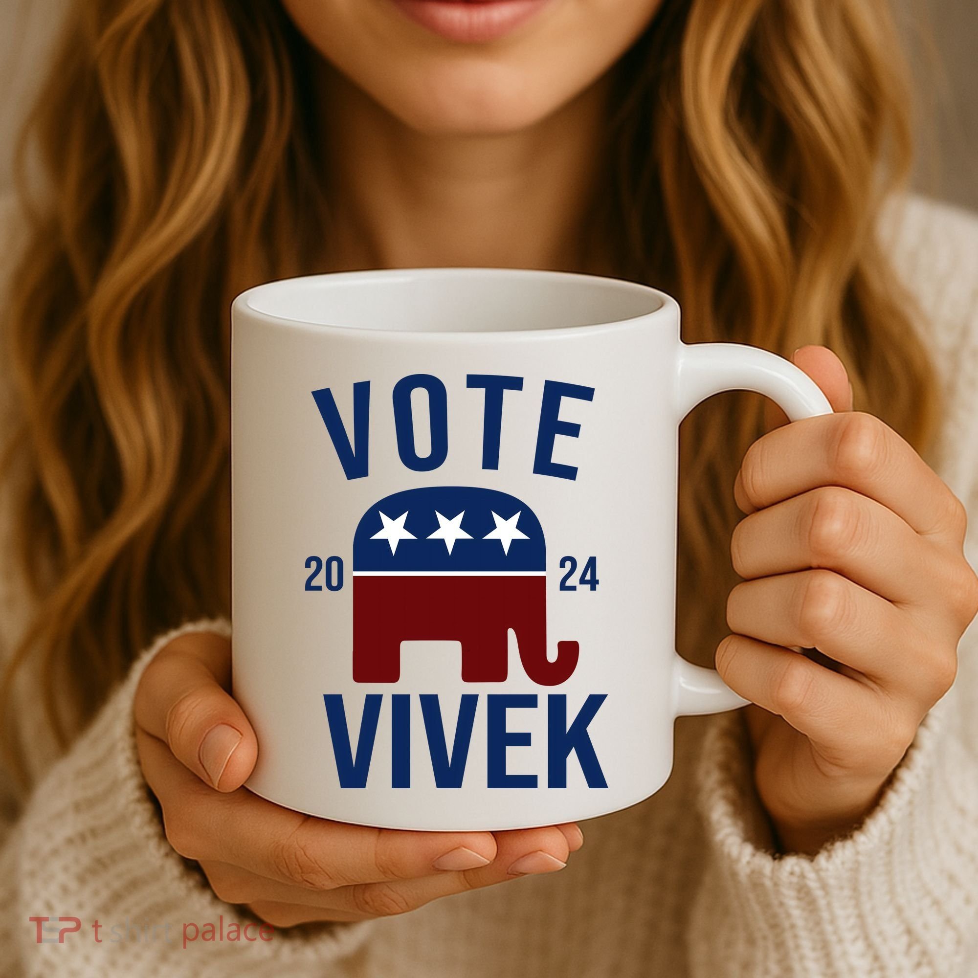 Vote Vivek 2024 Republican Election Coffee Mug
