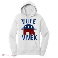 Vote Vivek 2024 Republican Election Women's Hoodie thumb 0