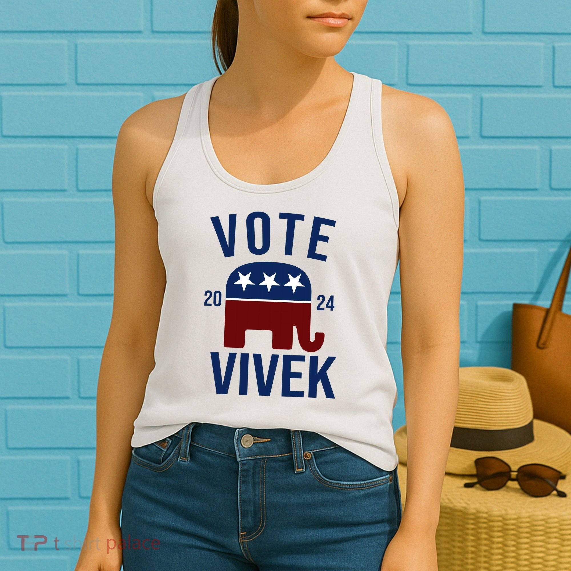 Vote Vivek 2024 Republican Election Women's Tank Top