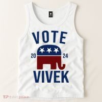 Vote Vivek 2024 Republican Election Tank Top thumb 2