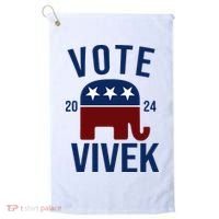 Vote Vivek 2024 Republican Election Golf Towel thumb 0