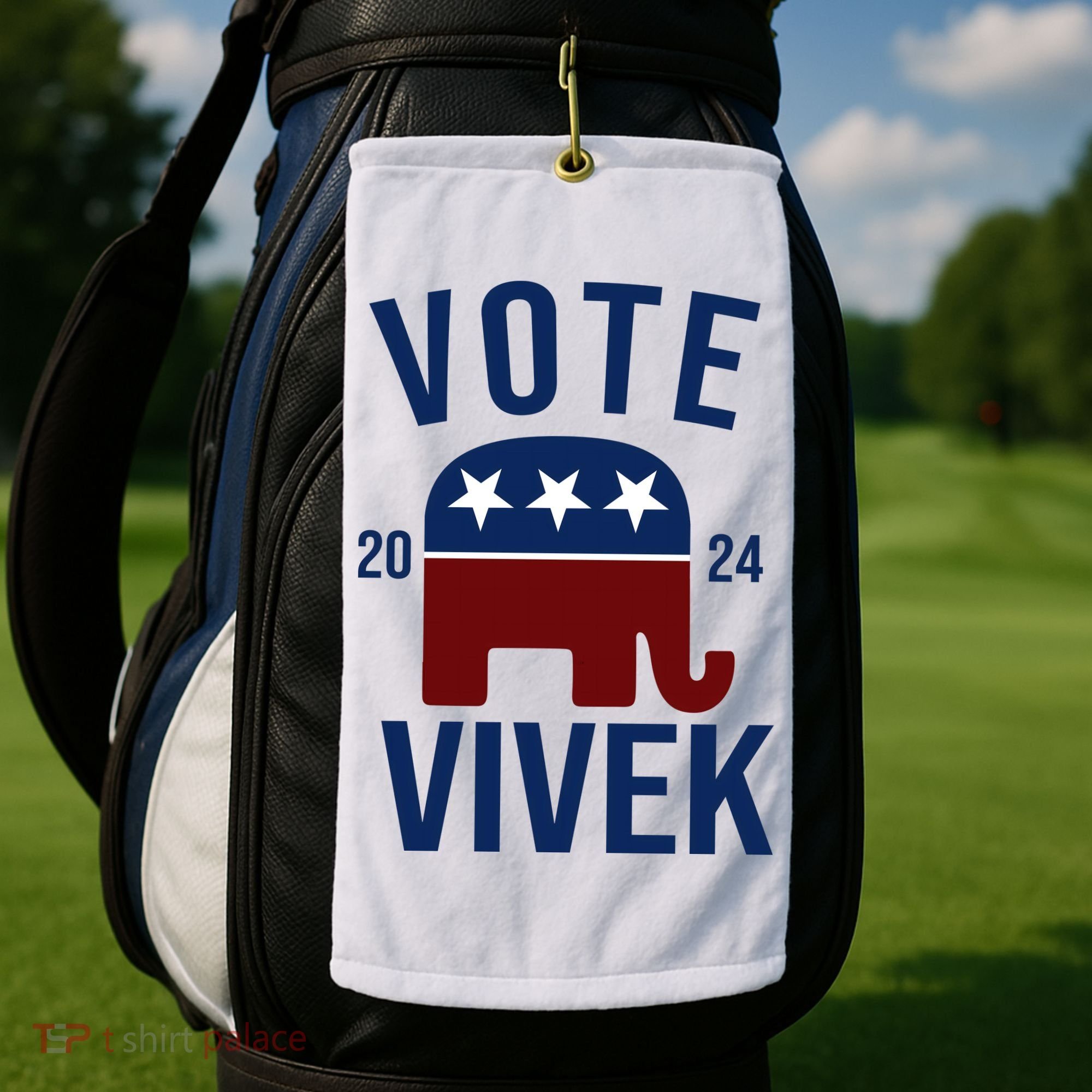 Vote Vivek 2024 Republican Election Golf Towel