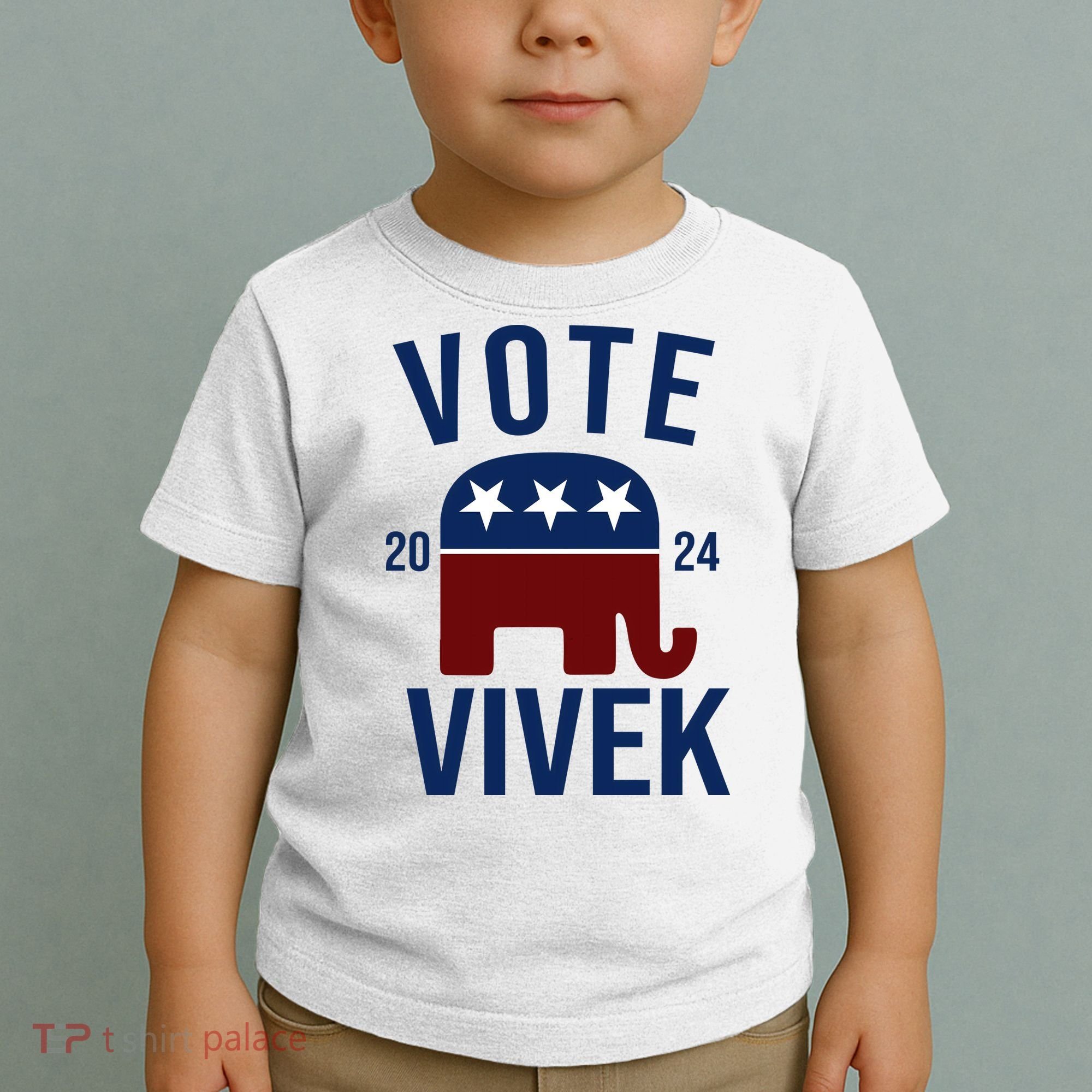 Vote Vivek 2024 Republican Election Toddler T-Shirt