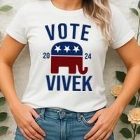 Vote Vivek 2024 Republican Election Women's T-Shirt thumb 2