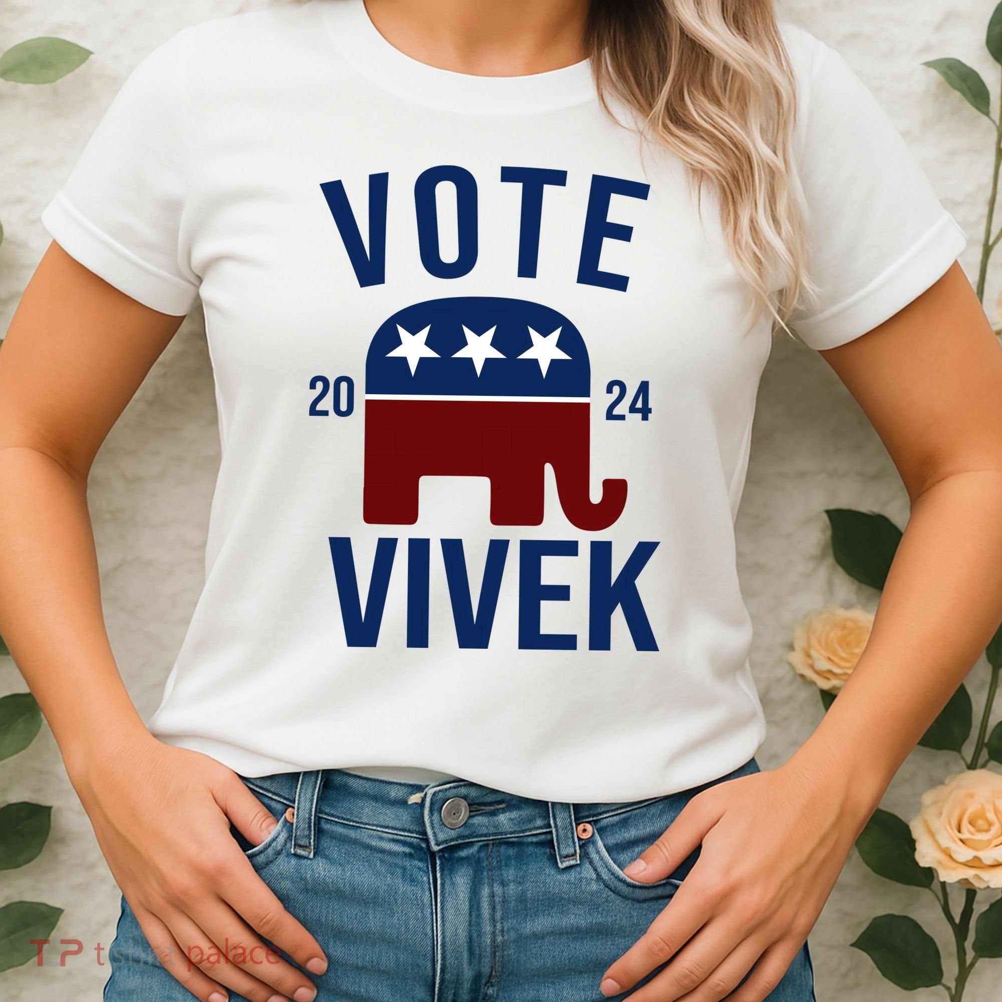 Vote Vivek 2024 Republican Election Women's T-Shirt