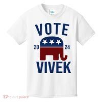 Vote Vivek 2024 Republican Election Kids T-Shirt thumb 0