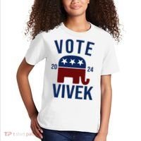 Vote Vivek 2024 Republican Election Kids T-Shirt thumb 2