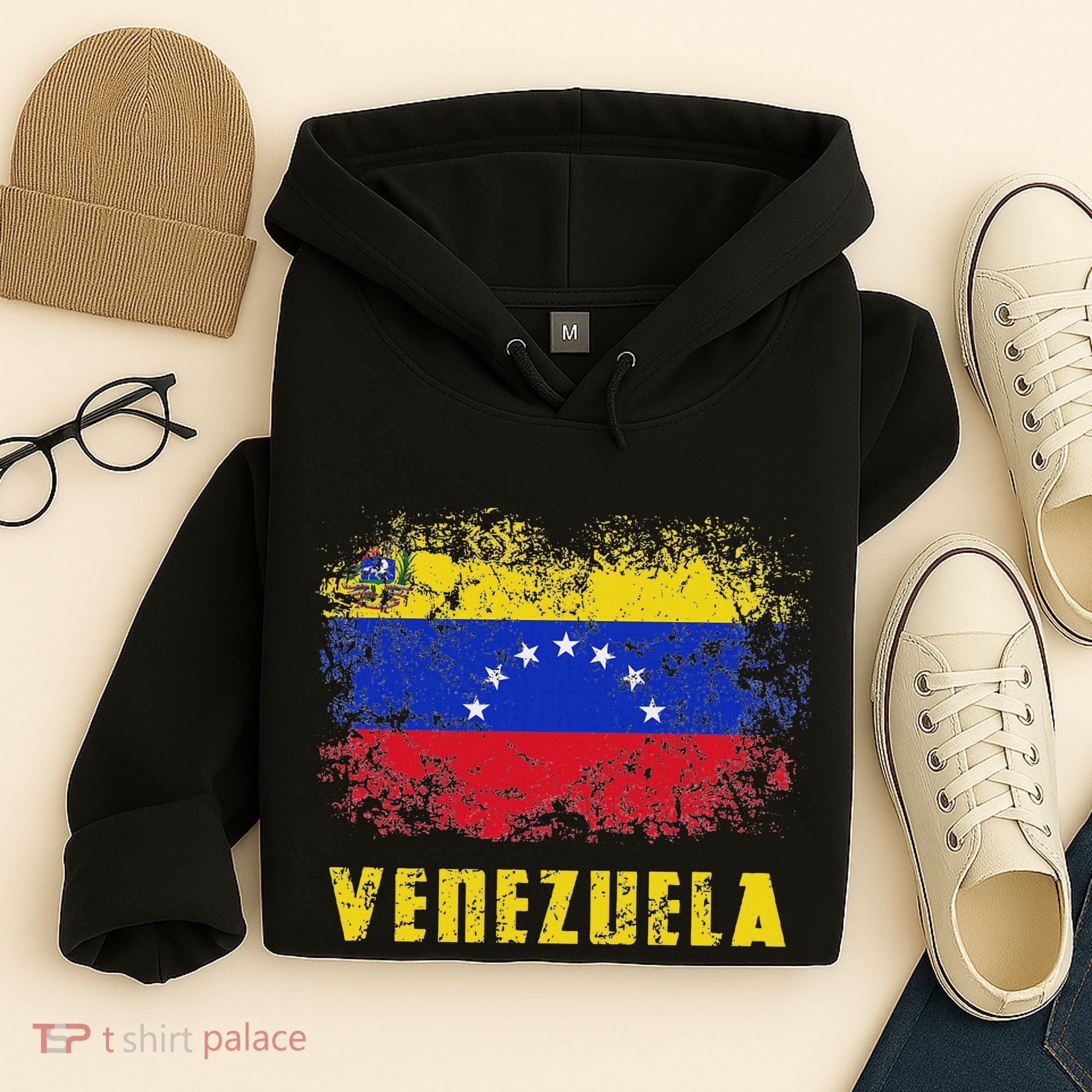 Venezuela Venezuelan 7 Star Flag Hoodie