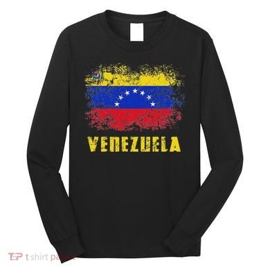 Venezuela Venezuelan 7 Star Flag Long Sleeve Shirt