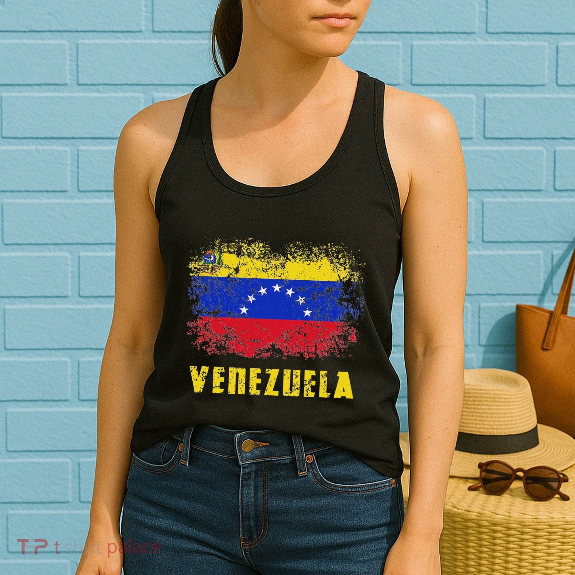 Venezuela Venezuelan 7 Star Flag Women's Tank Top