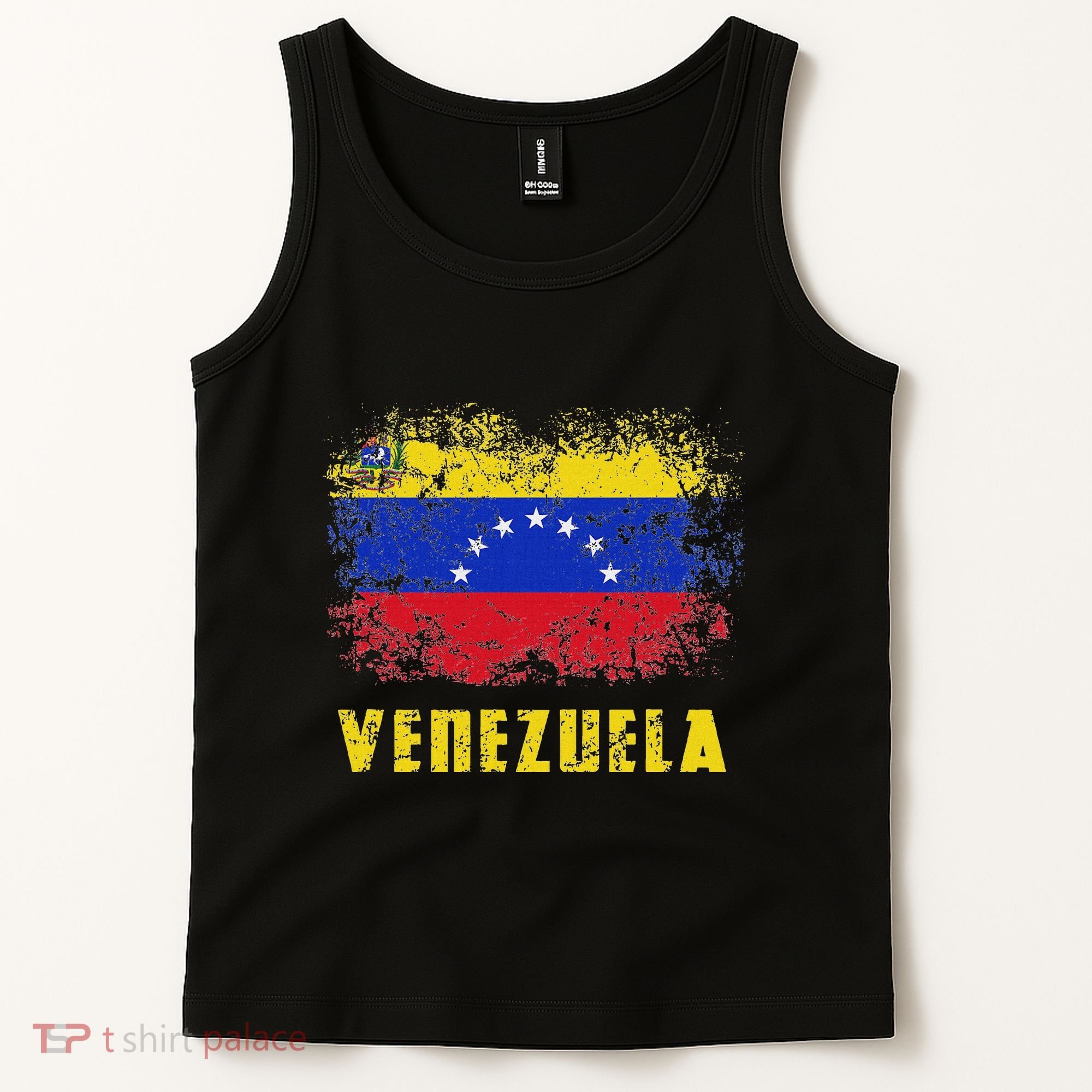 Venezuela Venezuelan 7 Star Flag Tank Top