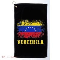 Venezuela Venezuelan 7 Star Flag Golf Towel thumb 0