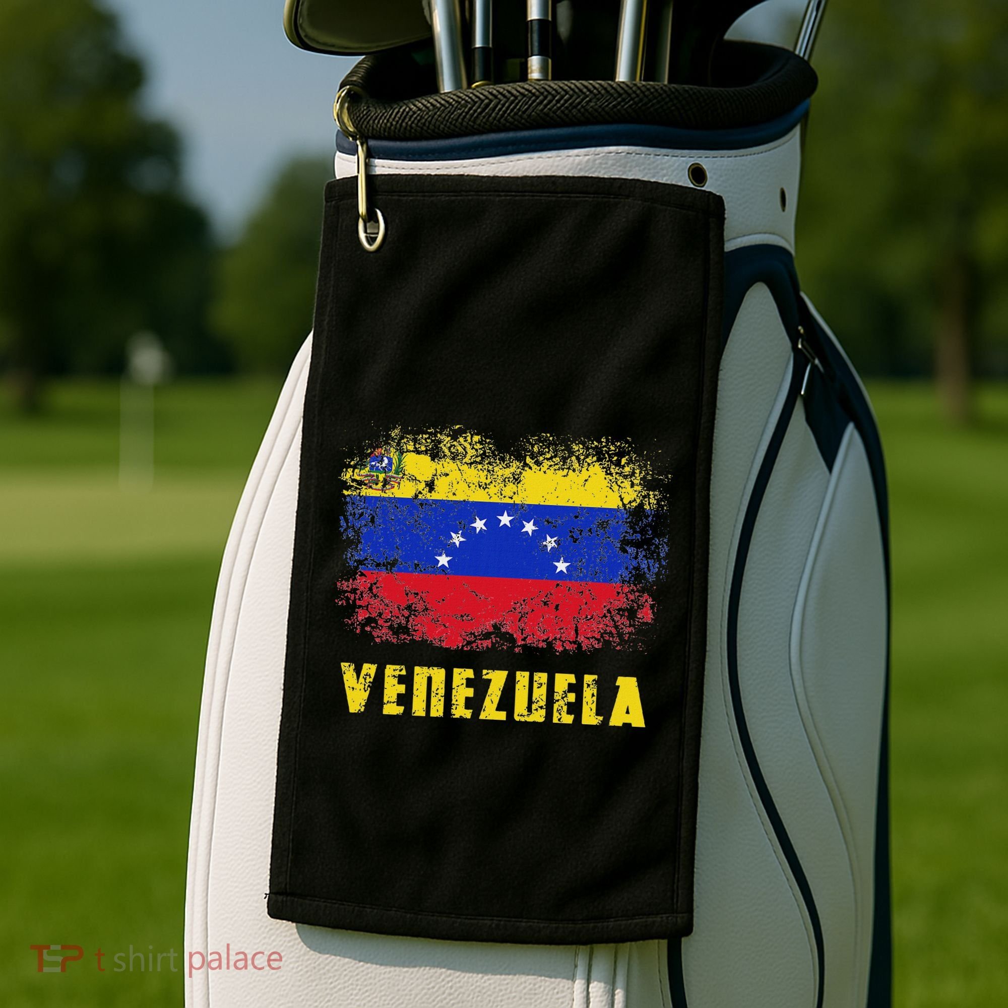 Venezuela Venezuelan 7 Star Flag Golf Towel