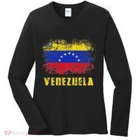 Venezuela Venezuelan 7 Star Flag Women's Long Sleeve Shirt thumb 0